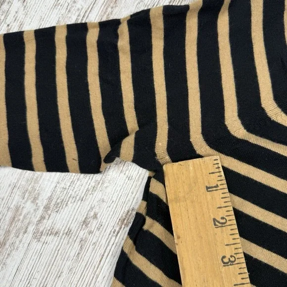 Banana Republic Long Sleeve Shirt Womens Size S‎ Animal Print Wool Blend - Picture 4 of 6